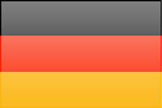 Fahne von Deutschland