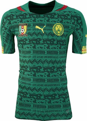 Das Heimtrikot von Kamerun von Puma zur WM 2014!