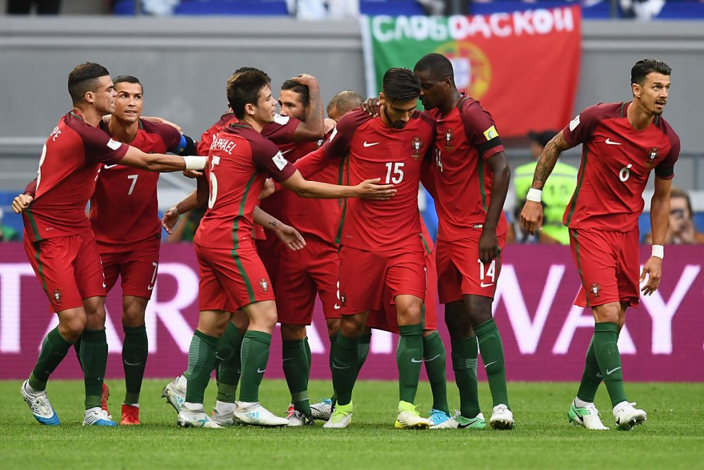 Zu früh gefreut? Portugal geht beim Auftaktspiel zwei Mal in Führung, spielt aber dennoch nur 2:2 gegen Mexiko. Foto AFP