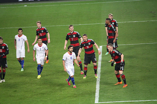 Deutschland gegen Chile in Stuttgart im März 2014 - Deutschland gewinnt 1:0. (Quelle: eigenes Archiv)